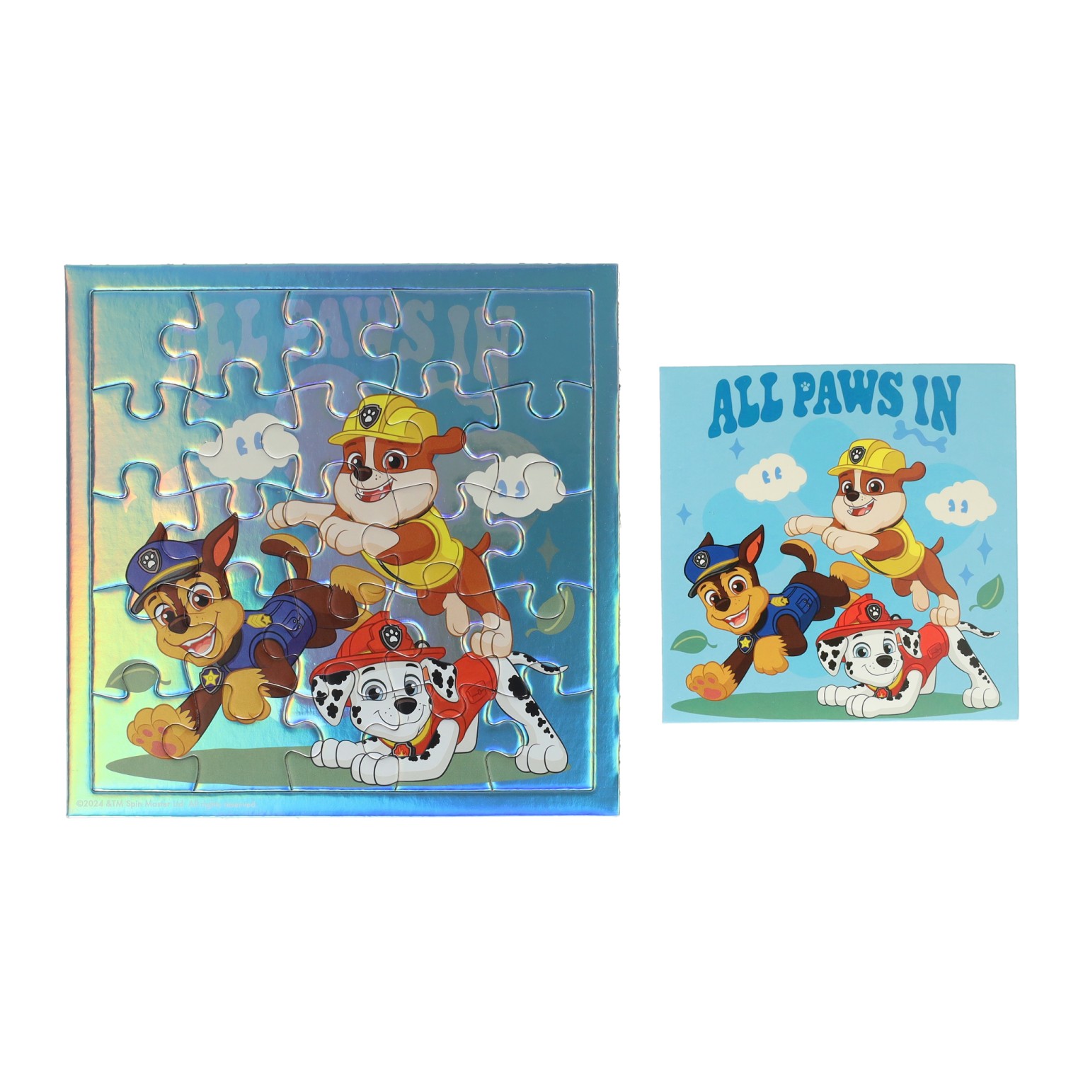 Legpuzzel Kaart PAW Patrol Kaart en Envelop