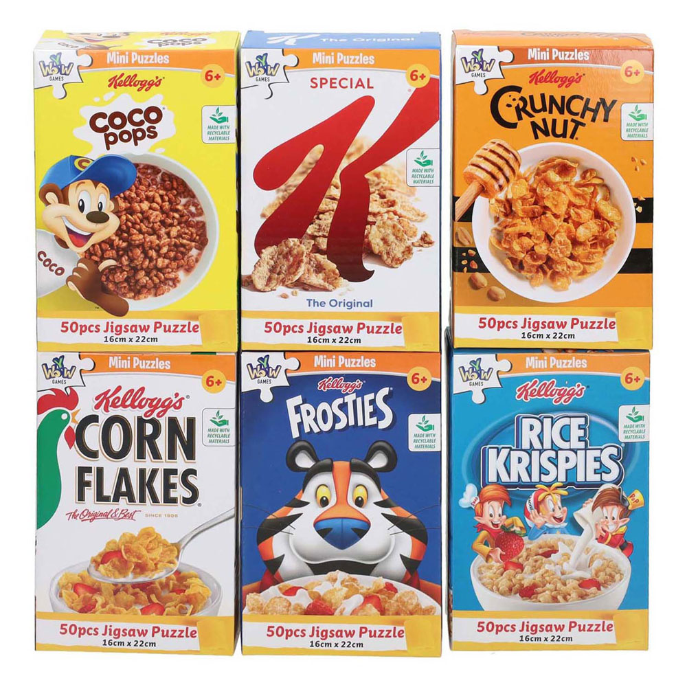 Mini Puzzle Kellogs - 50 pièces