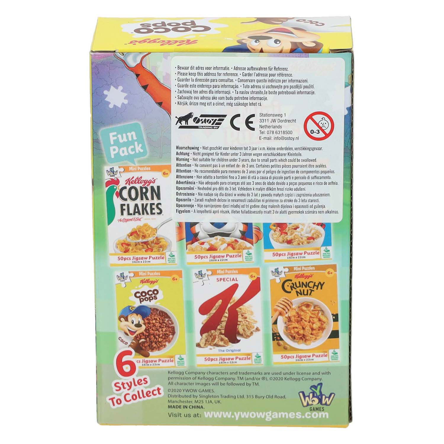 Mini Puzzle Kellogs - 50 pièces