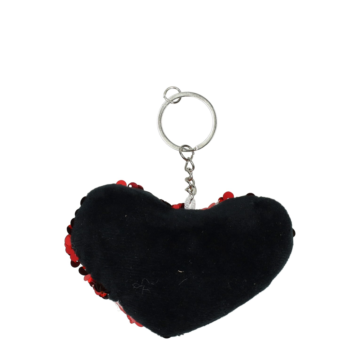 Sleutelhanger Hart met Pailletten