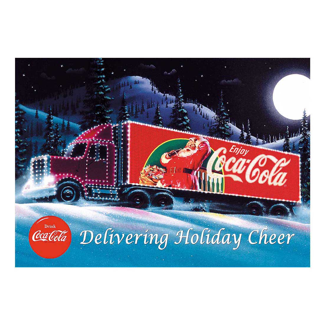 Kerstpuzzel Coca Cola Christmas Vrachtwagen - 1000st.