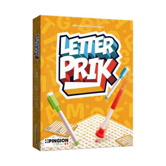 Pingion Games - Jeu de société Letter Prick