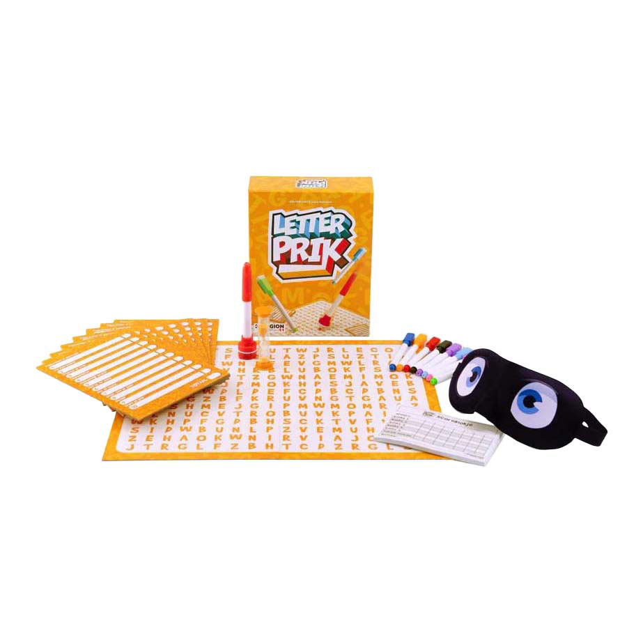 Pingion Games - Jeu de société Letter Prick