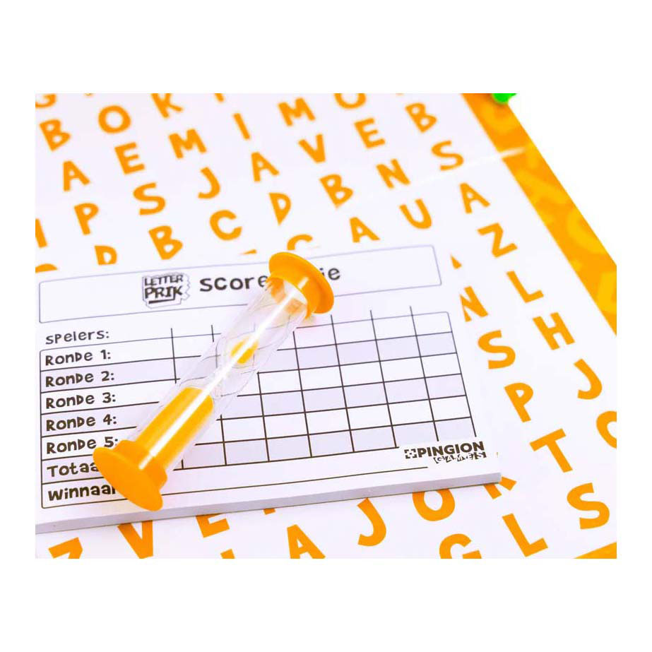 Pingion Games - Jeu de société Letter Prick