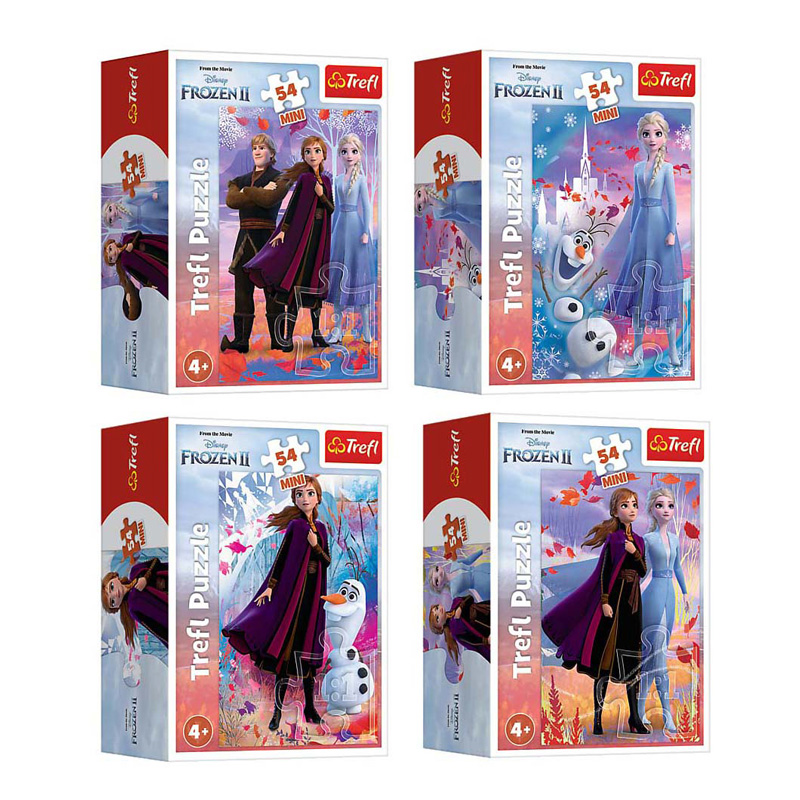 Mini Puzzel Frozen - 54st.