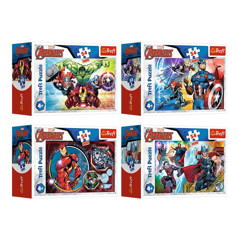 Mini puzzle Avengers - 54 pièces.