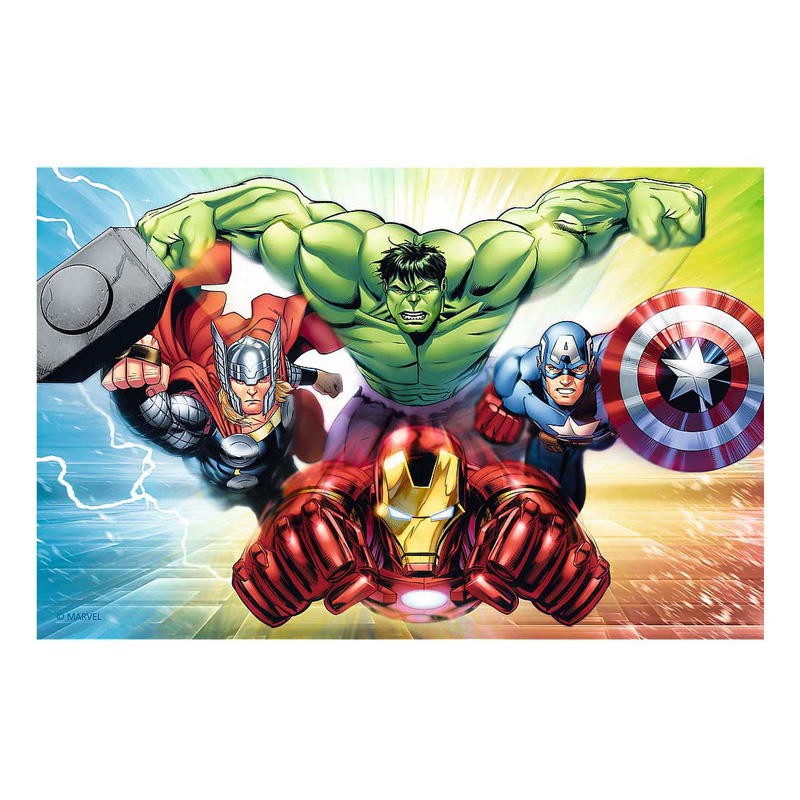 Mini puzzle Avengers - 54 pièces.