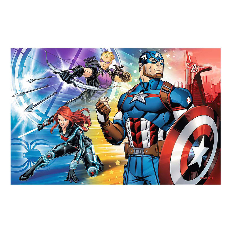 Mini puzzle Avengers - 54 pièces.