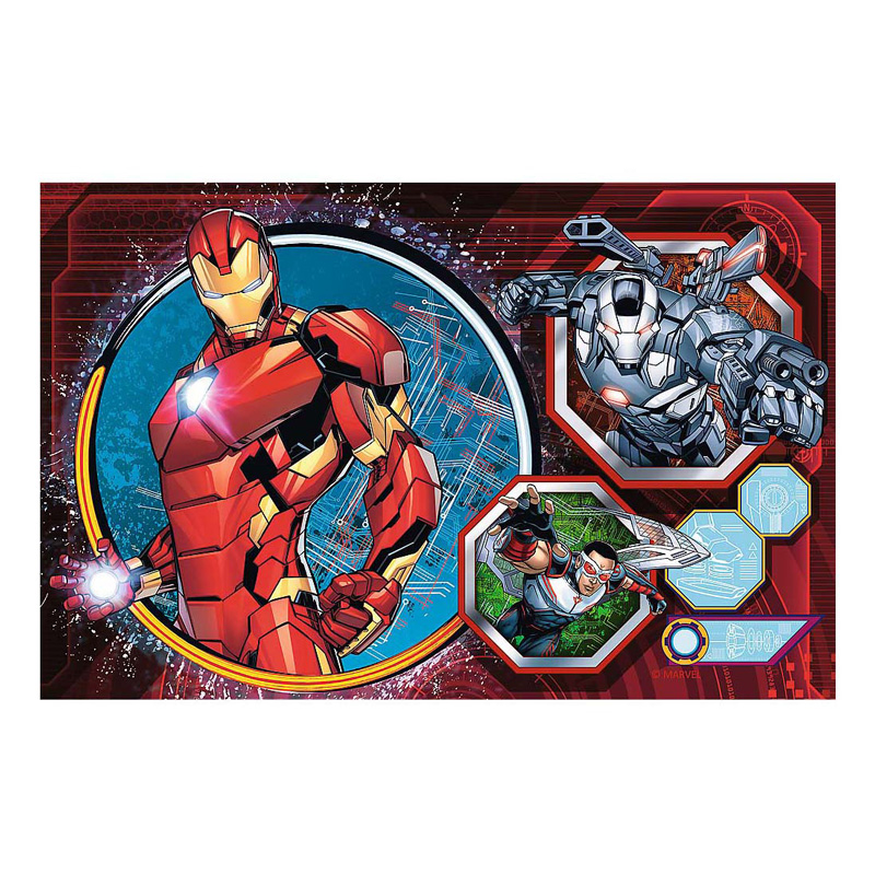 Mini puzzle Avengers - 54 pièces.