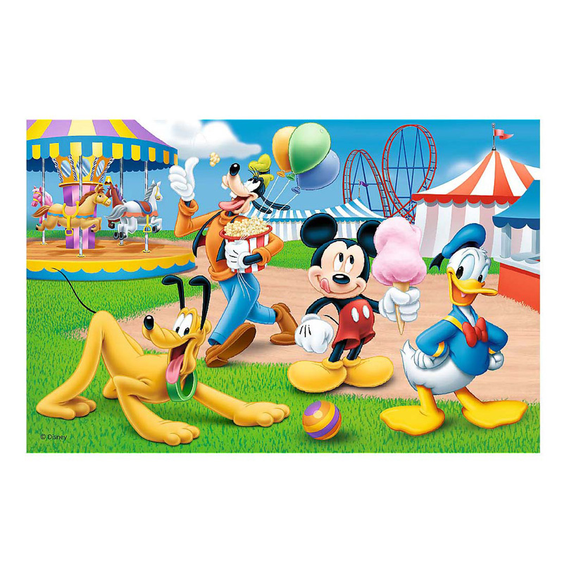 Mini Puzzel Disney Karakters - 54st.