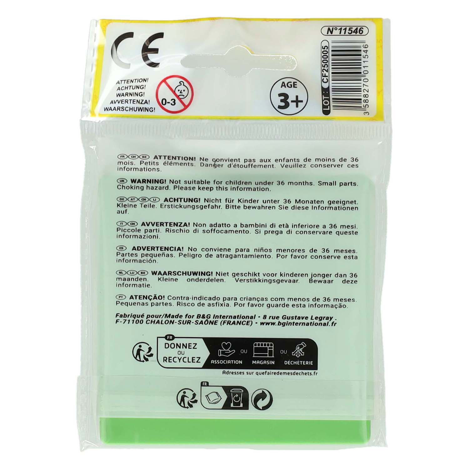 Schuifpuzzel Dier - 8x8cm