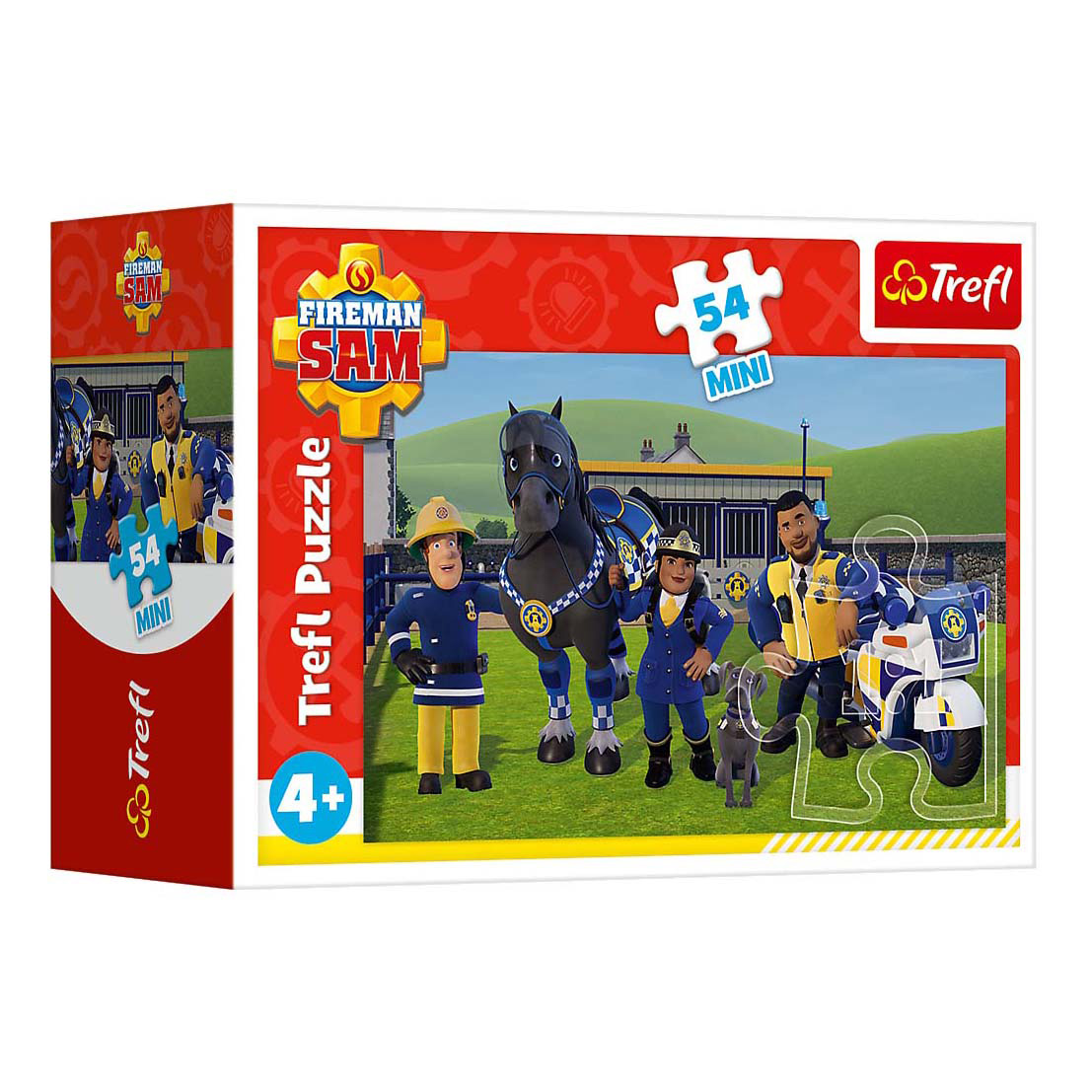 Mini Puzzel Brandweerman Sam - 54st.