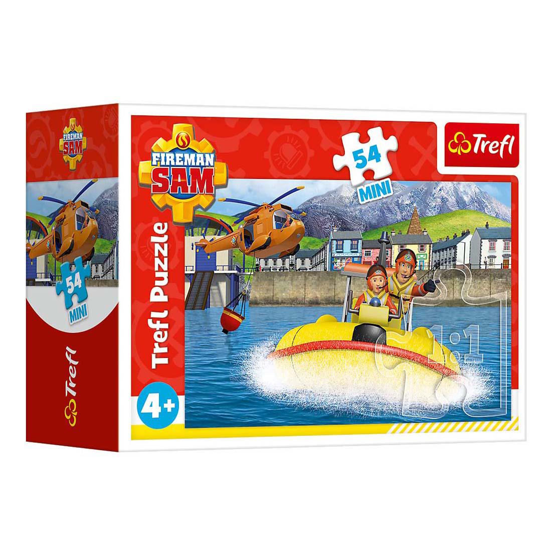Mini Puzzel Brandweerman Sam - 54st.