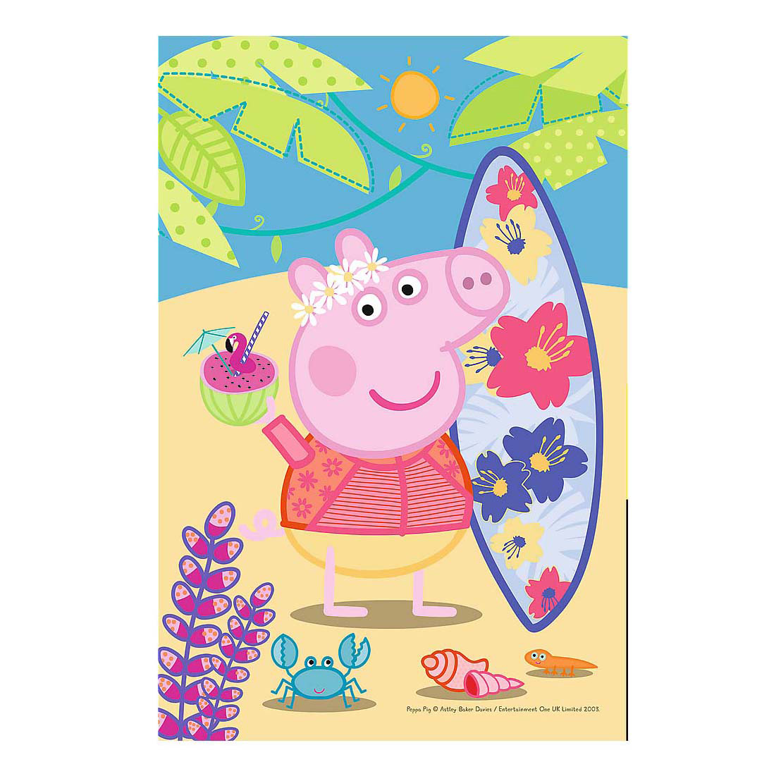Mini Puzzel Peppa Pig - 54st.