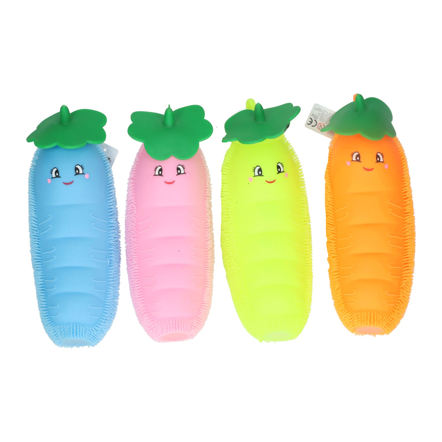 Puffer Rups Fruit - 28cm