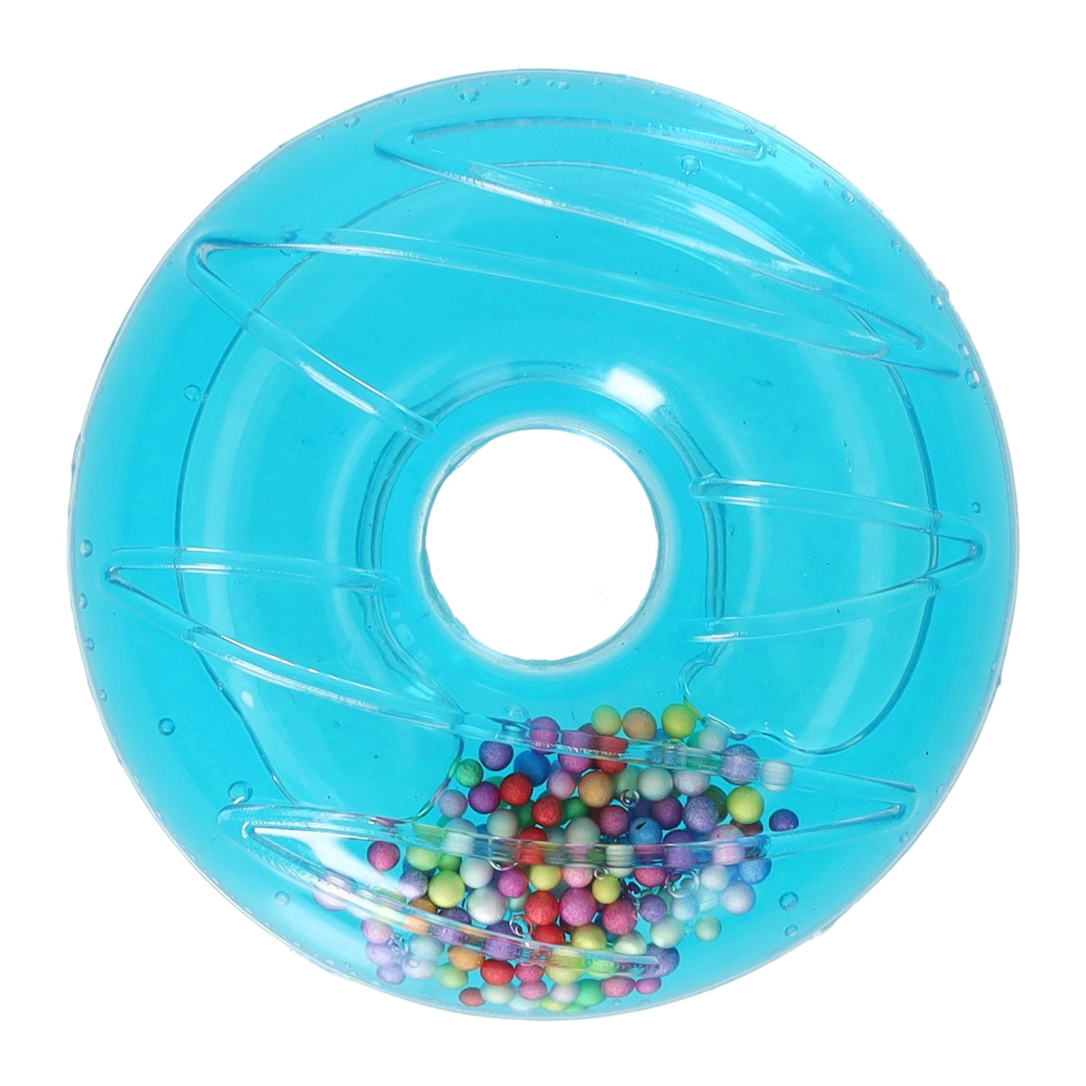 Glitzergefüllter Donut 50 g – 6 cm
