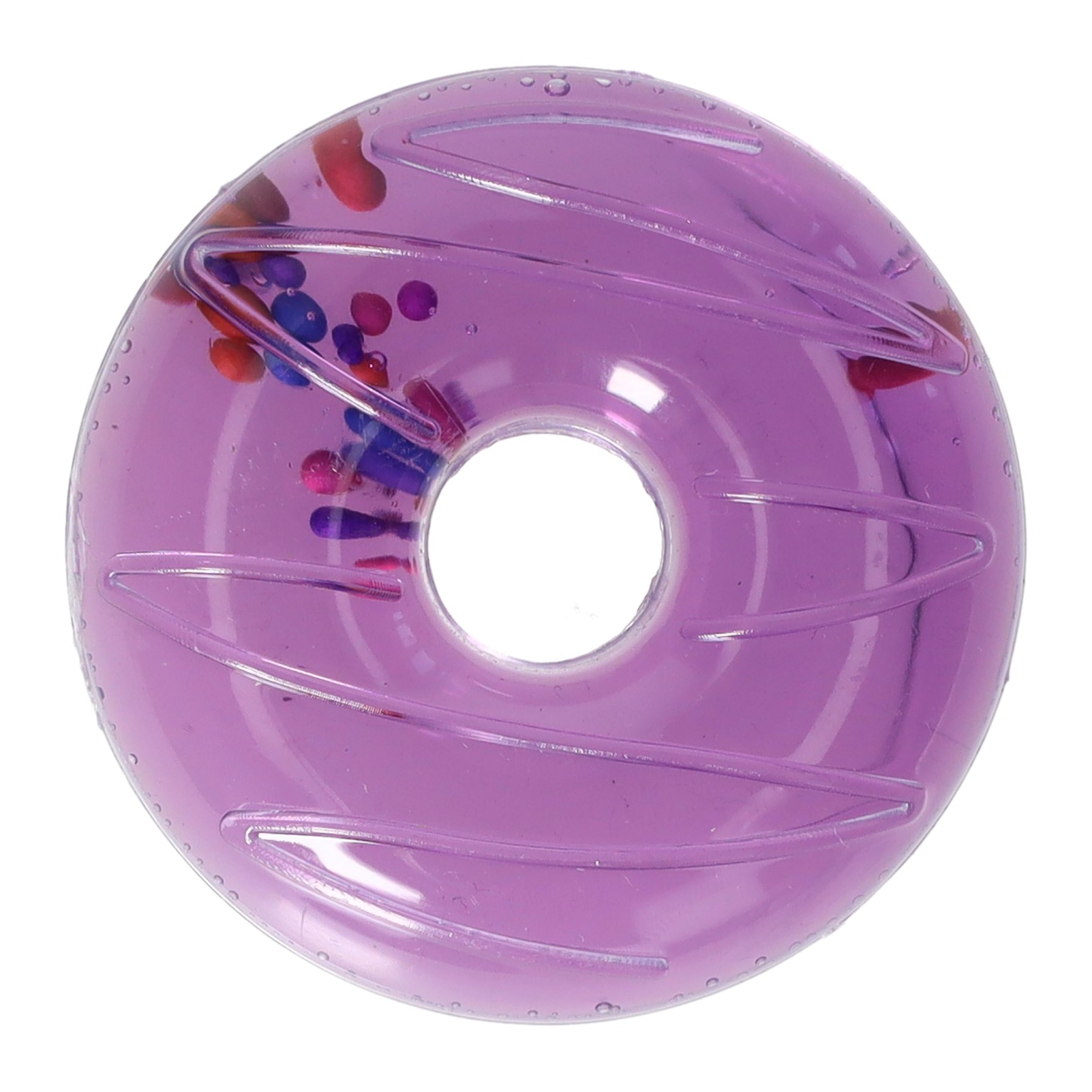 Glitzergefüllter Donut 50 g – 6 cm