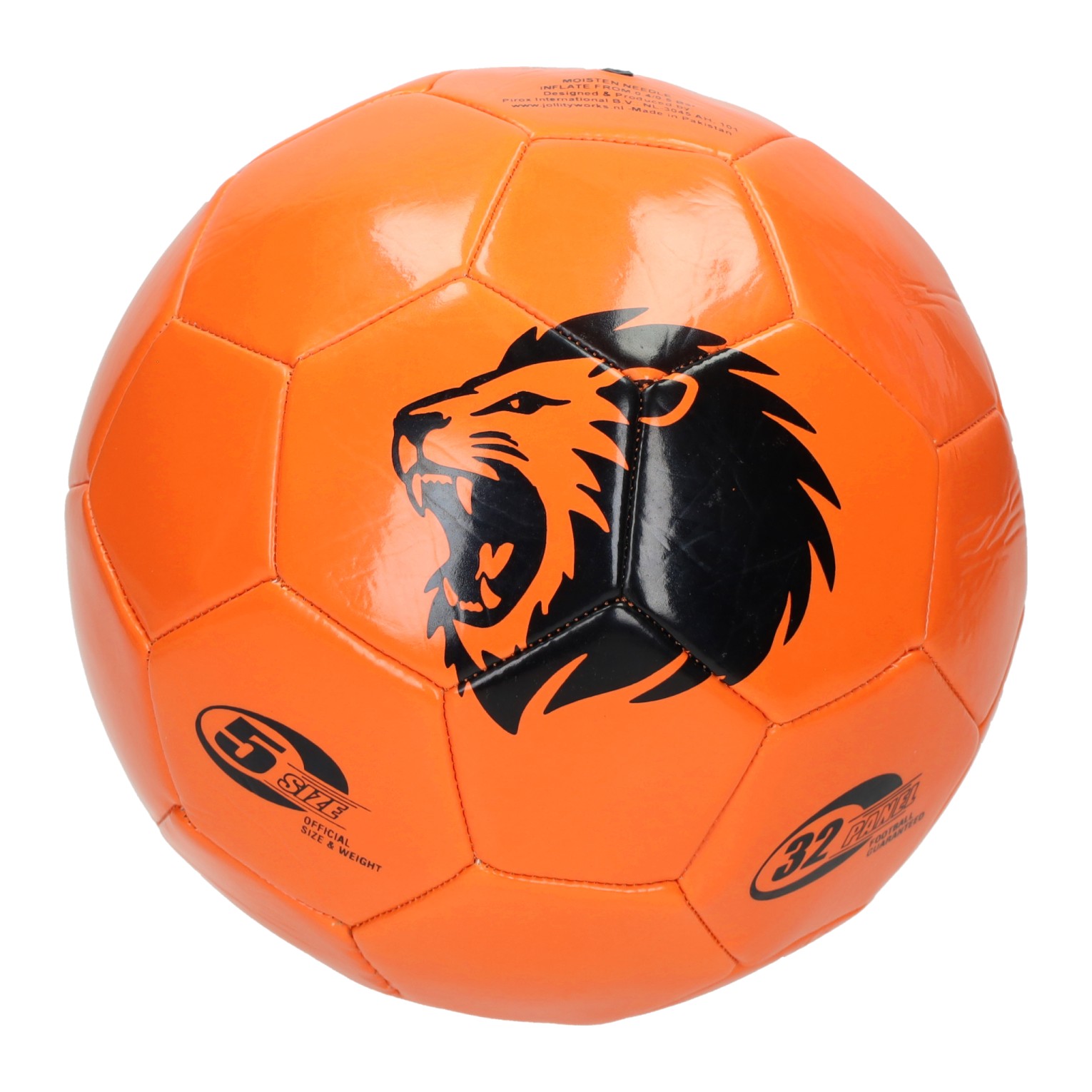 Voetbal Nederland Oranje Leeuw - Maat 5