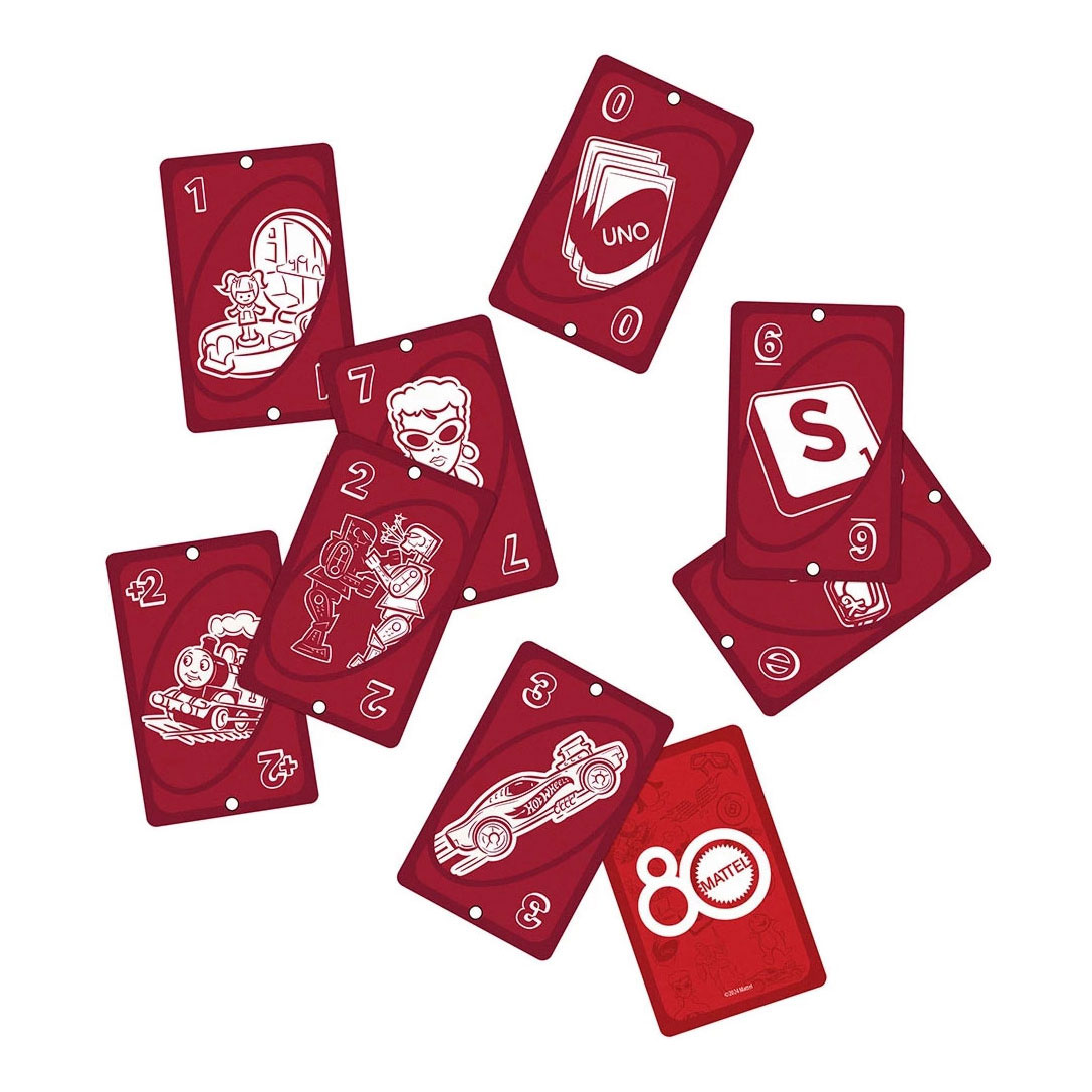 UNO Ruby Red 80th Anniversary