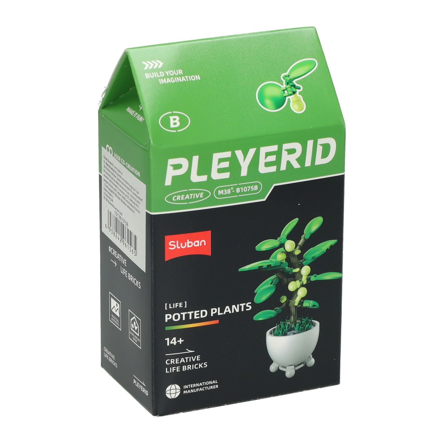 Flower Bricks Potted Plants - Bouwset
