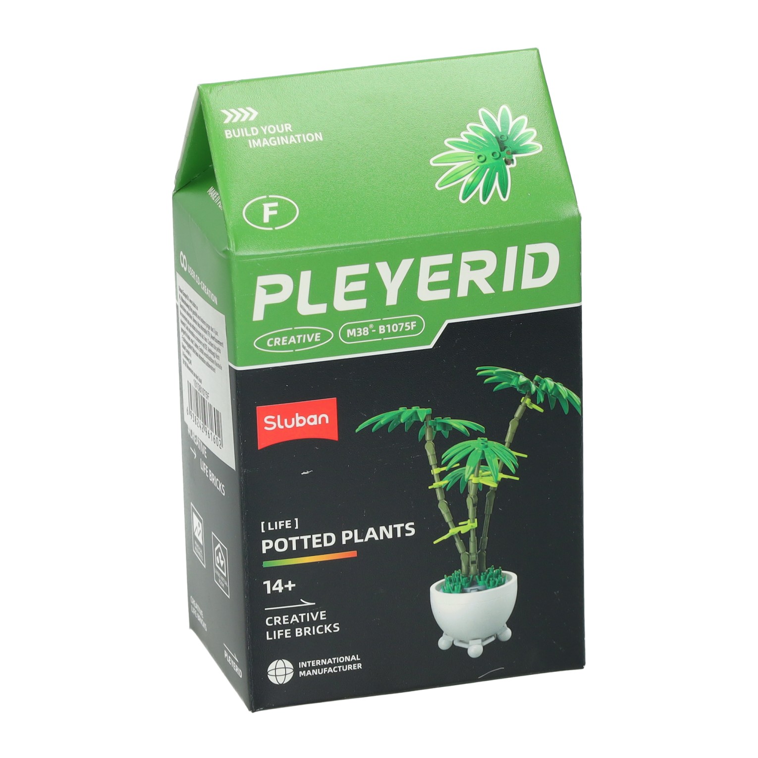 Flower Bricks Potted Plants - Bouwset