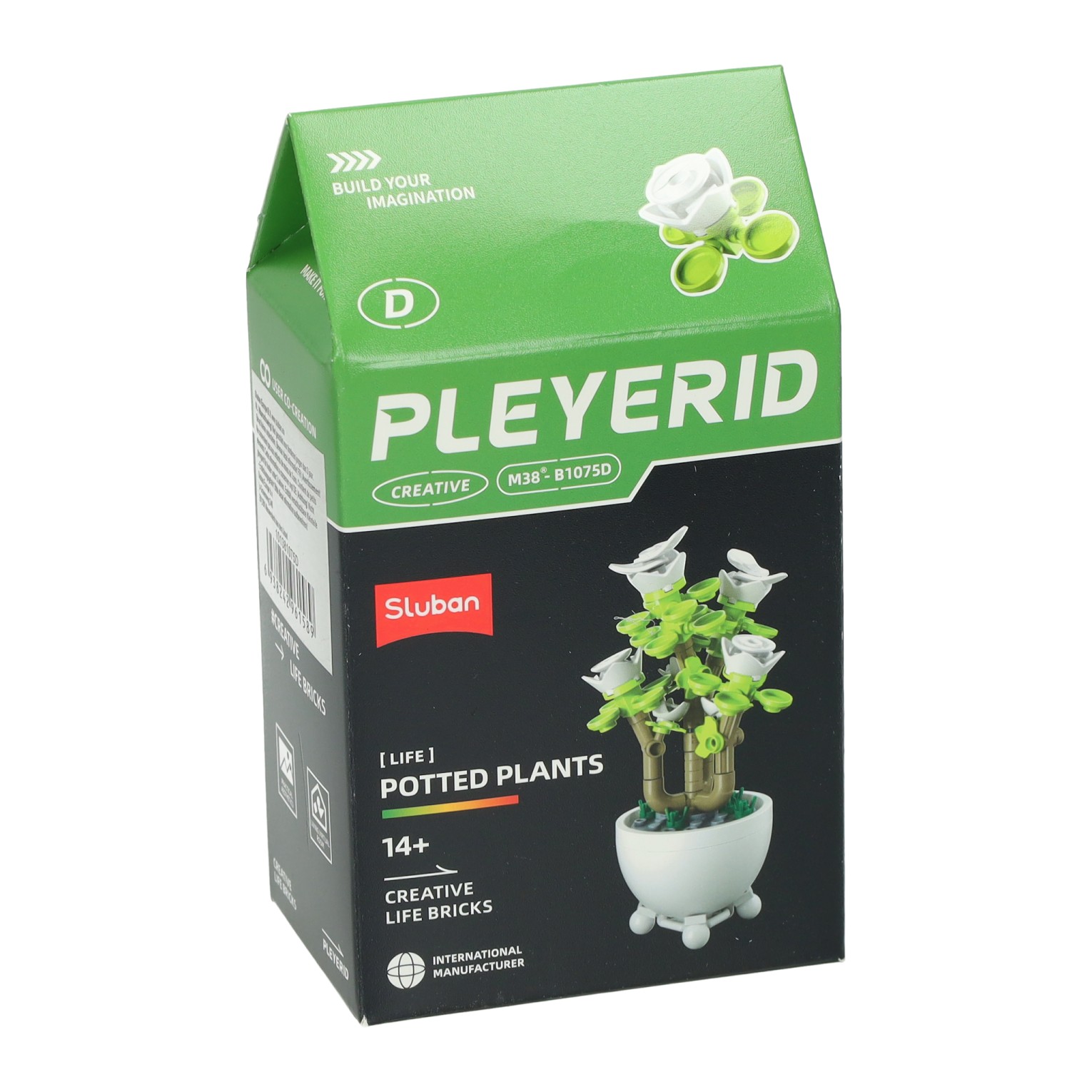 Flower Bricks Potted Plants - Bouwset
