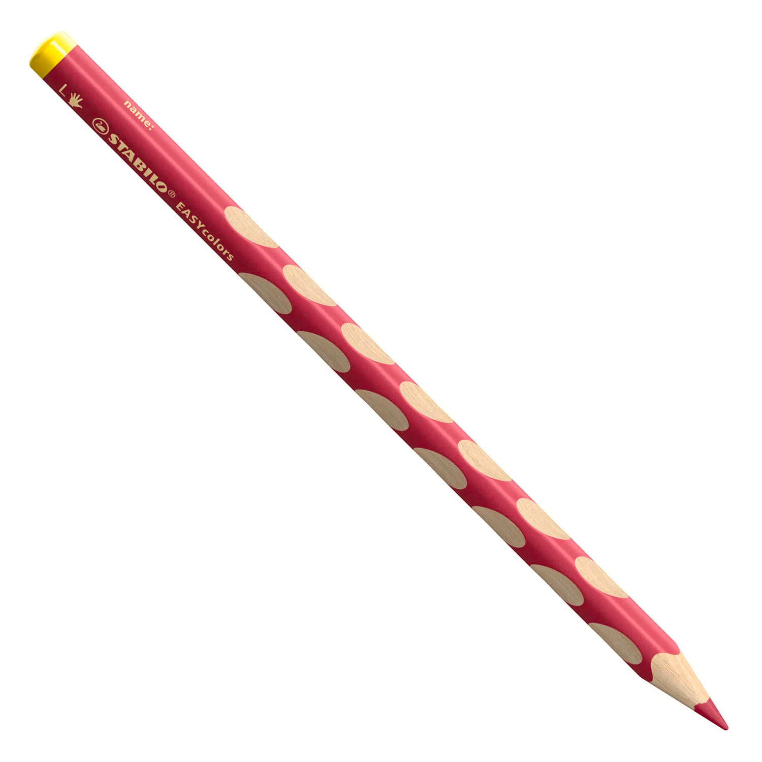 STABILO EASYcolors Linkshänder-Buntstift – Tiefes Karminrot