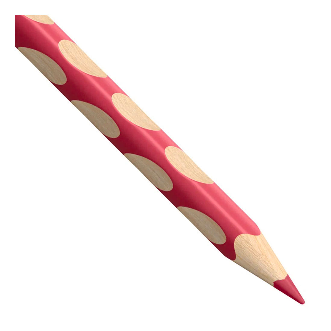 STABILO EASYcolors Linkshänder-Buntstift – Tiefes Karminrot