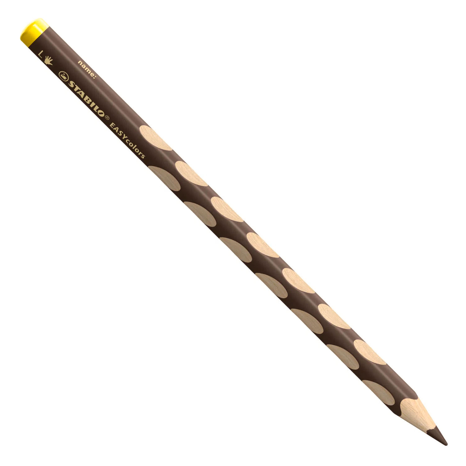 STABILO EASYcolors Buntstift für Linkshänder – Dunkelbraun