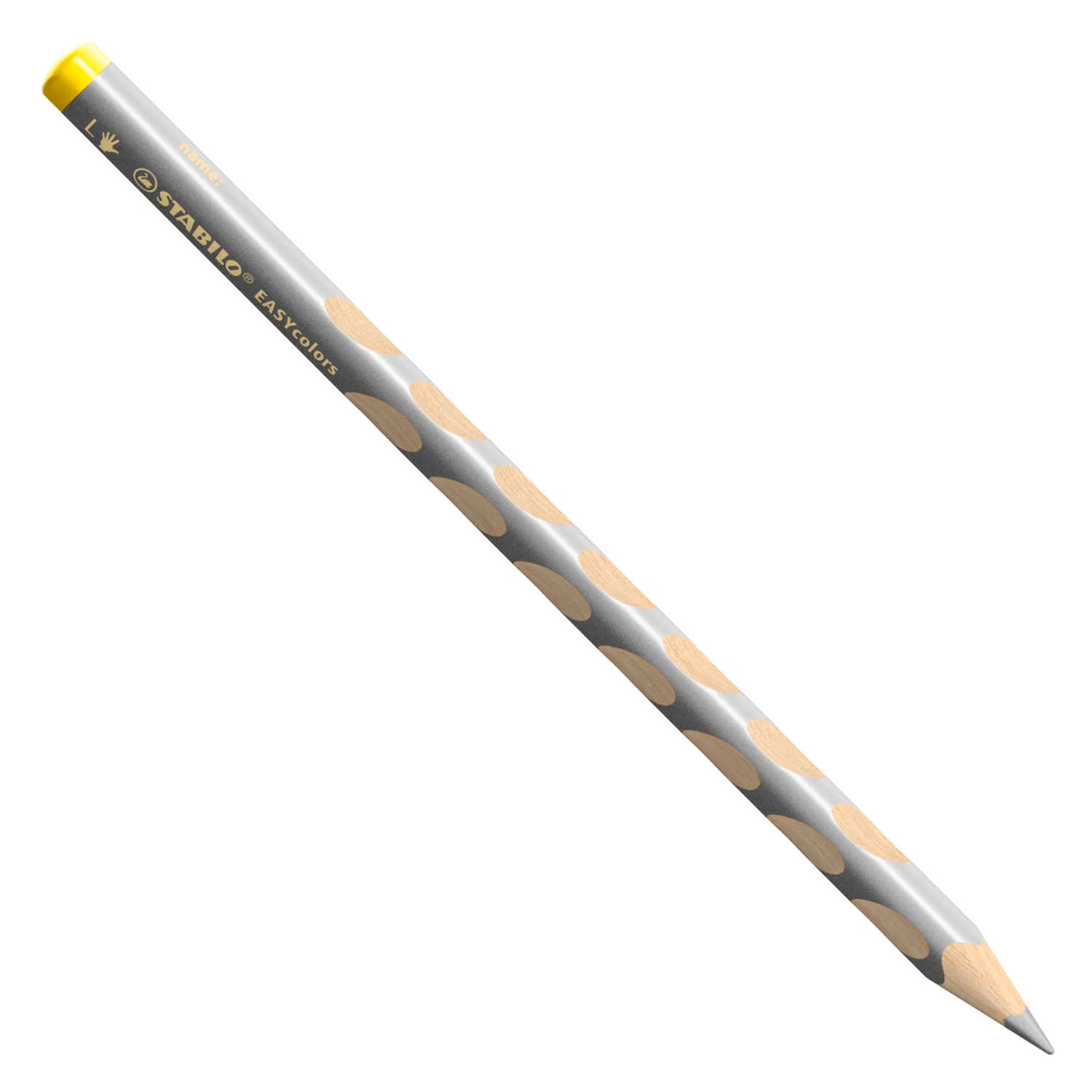 STABILO EASYcolors Buntstift für Linkshänder – Silber