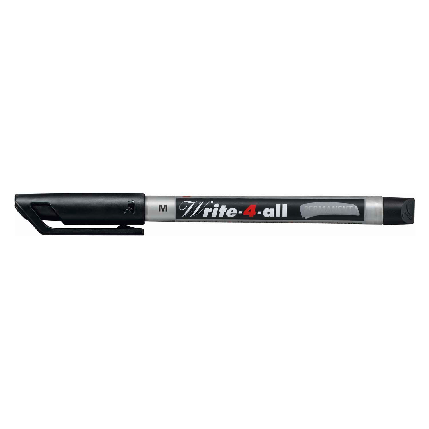 STABILO Write-4-All - Permanent Marker - Medium - Zwart