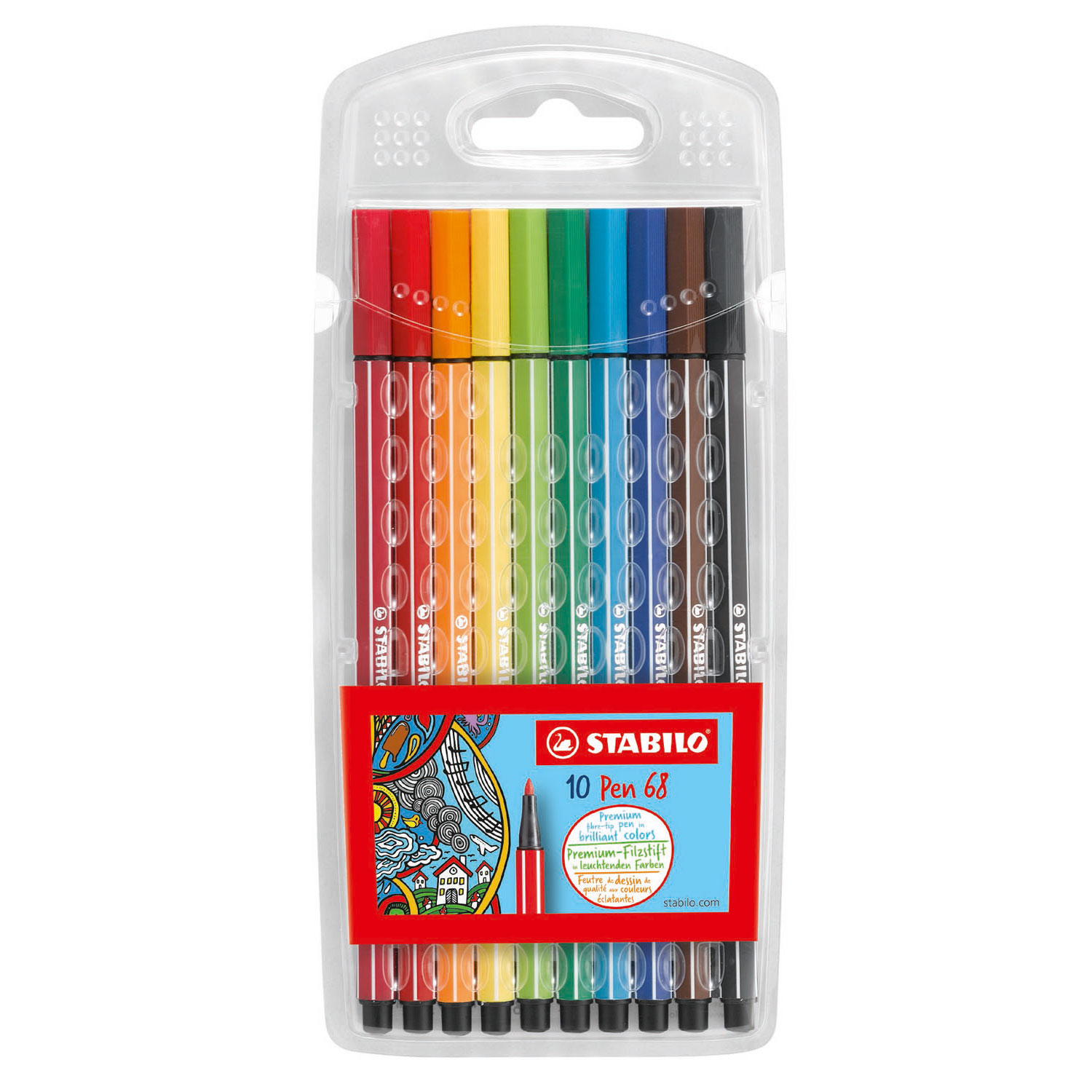 STABILO Stift 68 - 10 Farben
