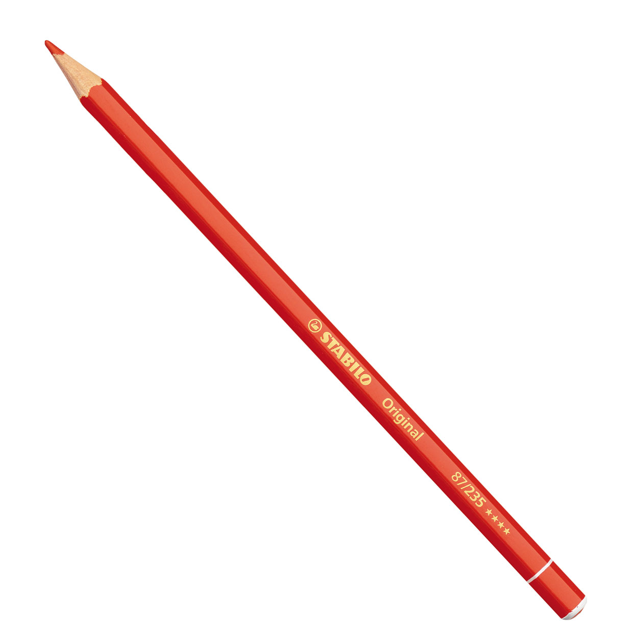 STABILO Original - Crayon de Couleur - Rouge Orange (87/235)