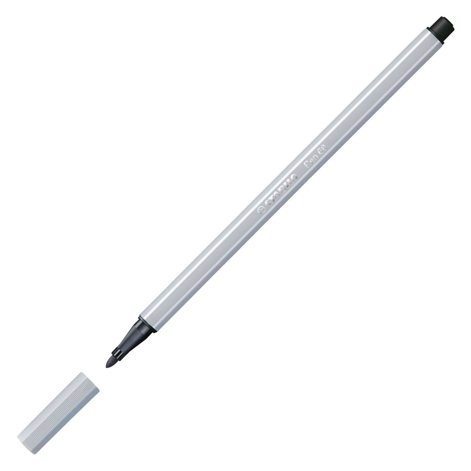 STABILO Pen 68 - Filzstift - Light Cold Grey (68/94)