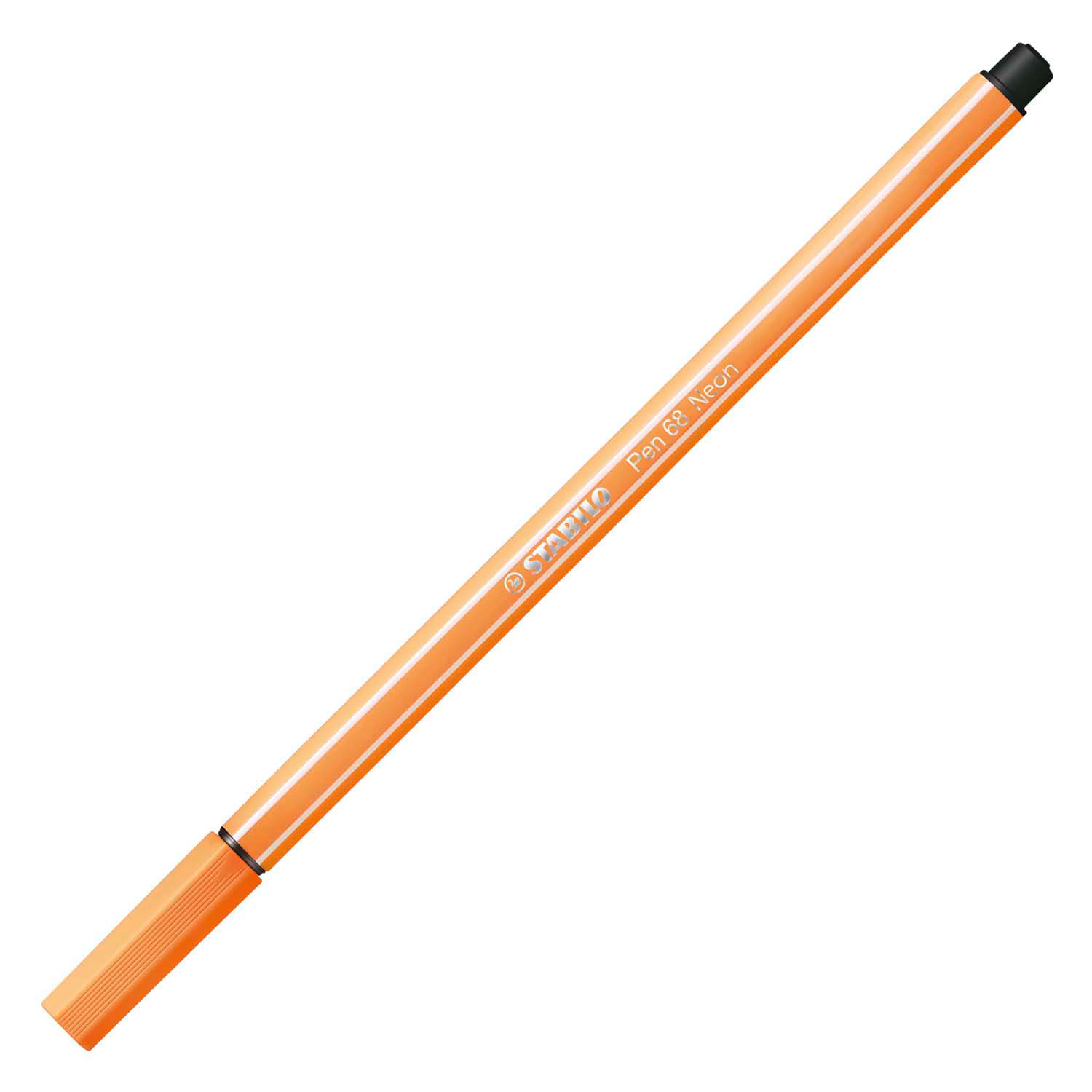 STABILO Pen 68 - Filzstift - Fluoreszierendes Orange (68/054)