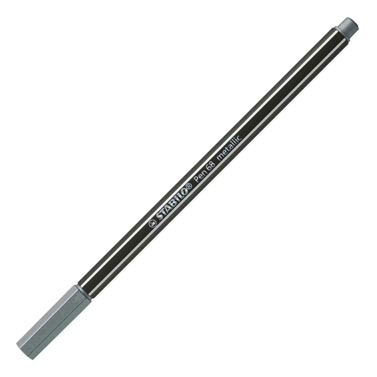 STABILO Pen 68 Metallic- Viltstift - Zilver (68/805)