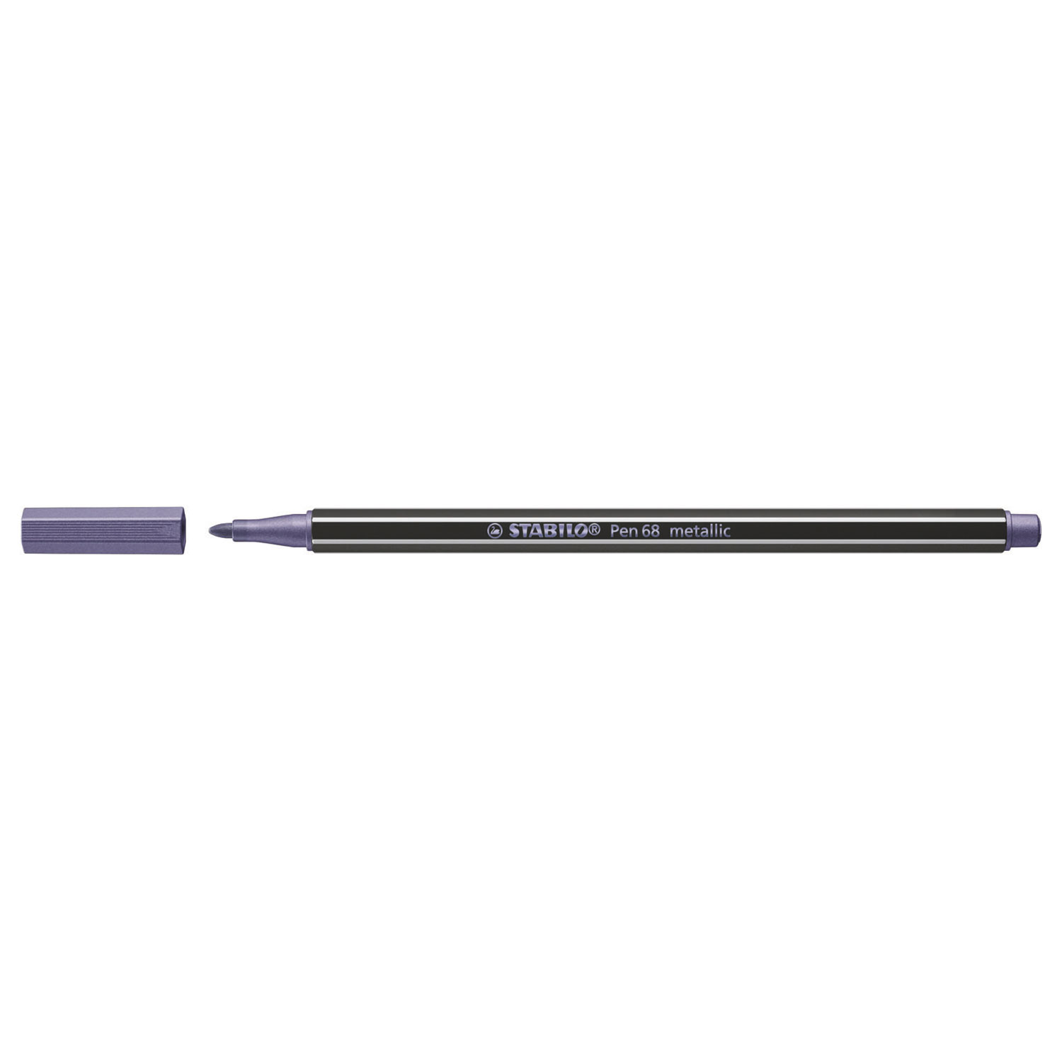 STABILO Pen 68 Metallic - Viltstift - Paars (68/855)