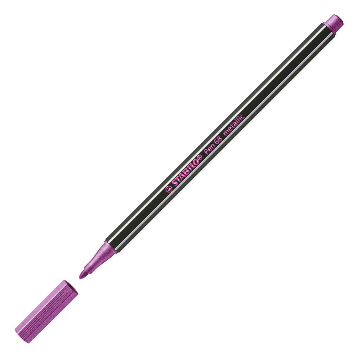 STABILO Pen 68 Metallic - Viltstift - Roze (68/856)