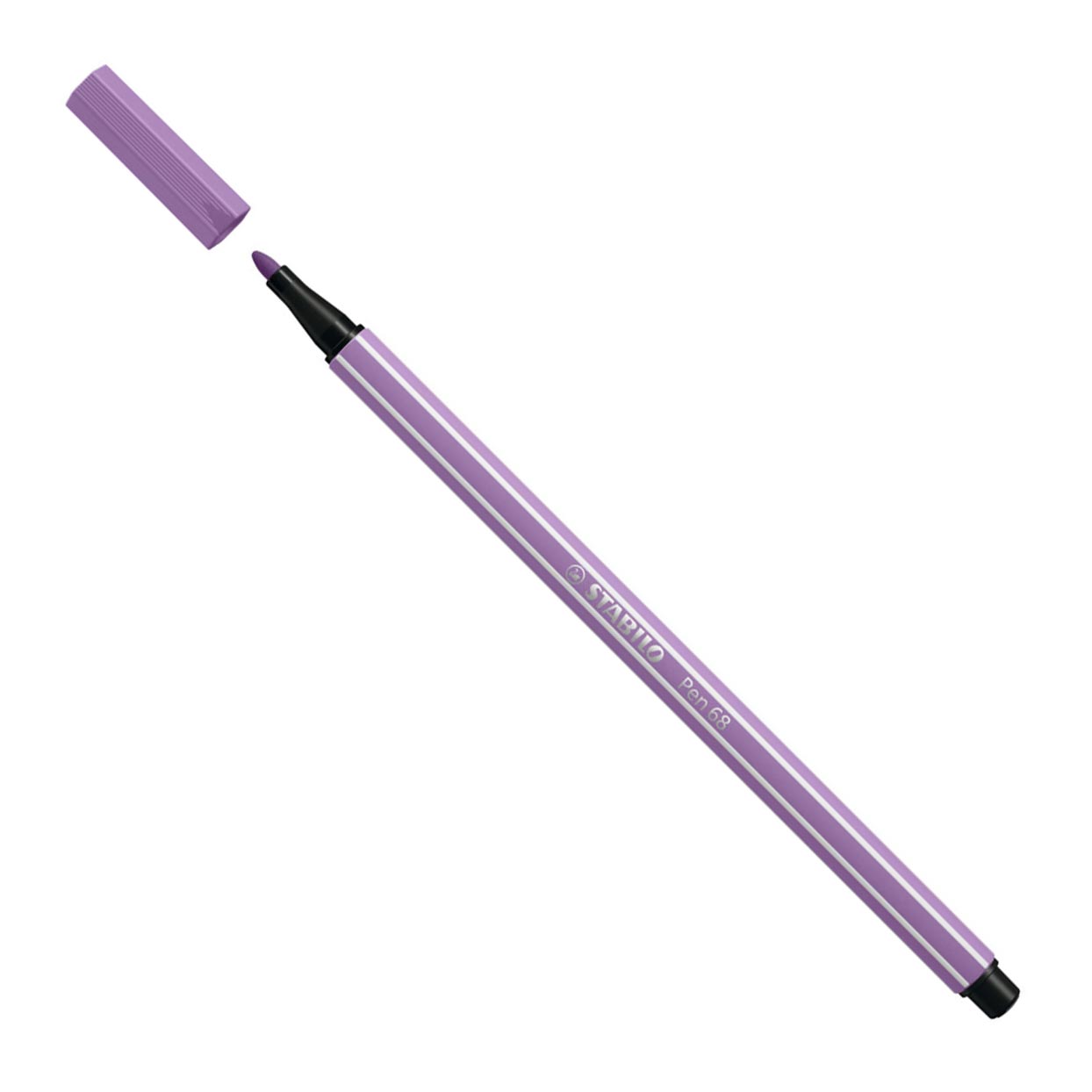 STABILO Pen 68 - Filzstift - Graues Violett (68/62)