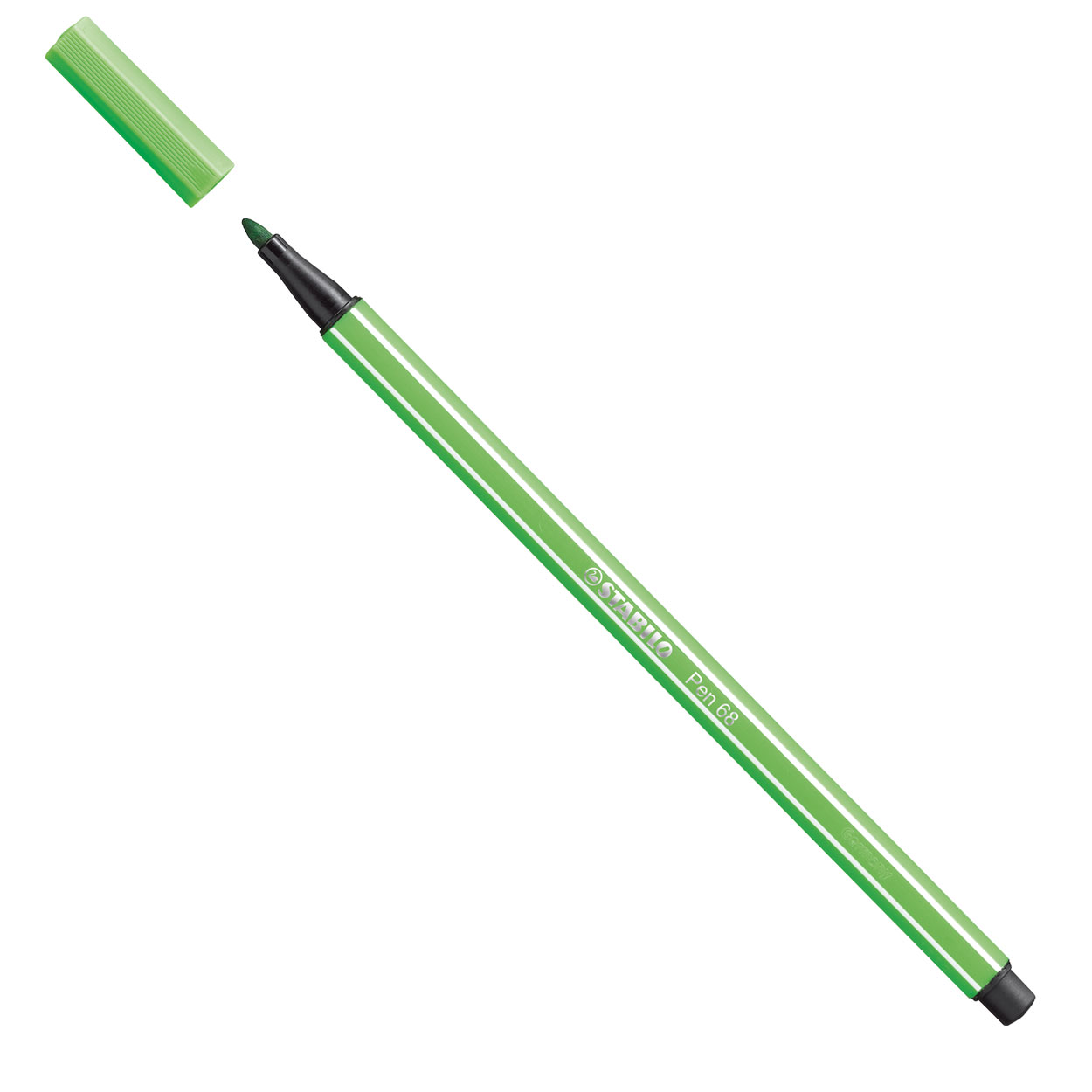 STABILO Pen 68 - Filzstift - Blattgrün (68/43)
