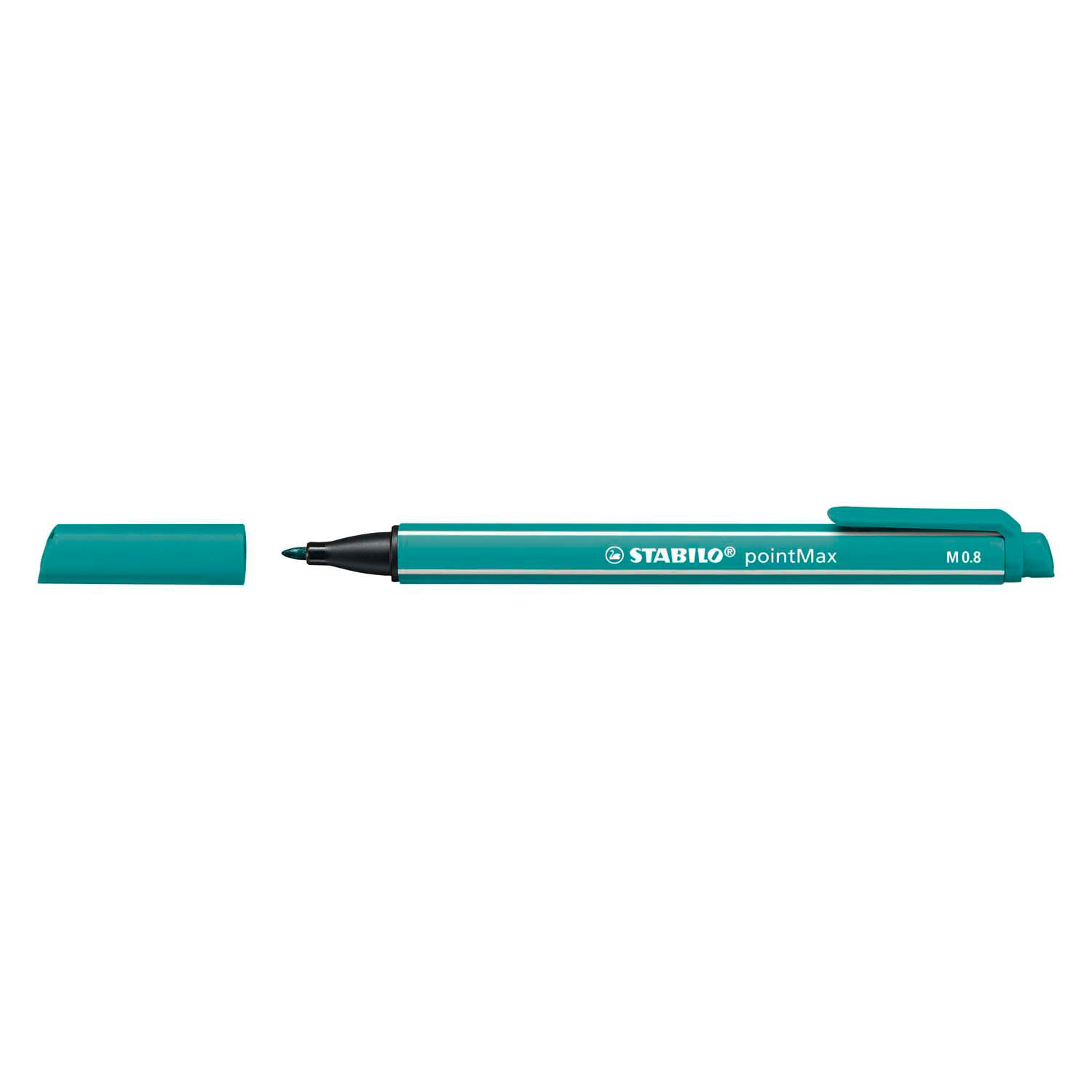 STABILO pointMax - Hardtip Fineliner 0,8 mm - Turquoise