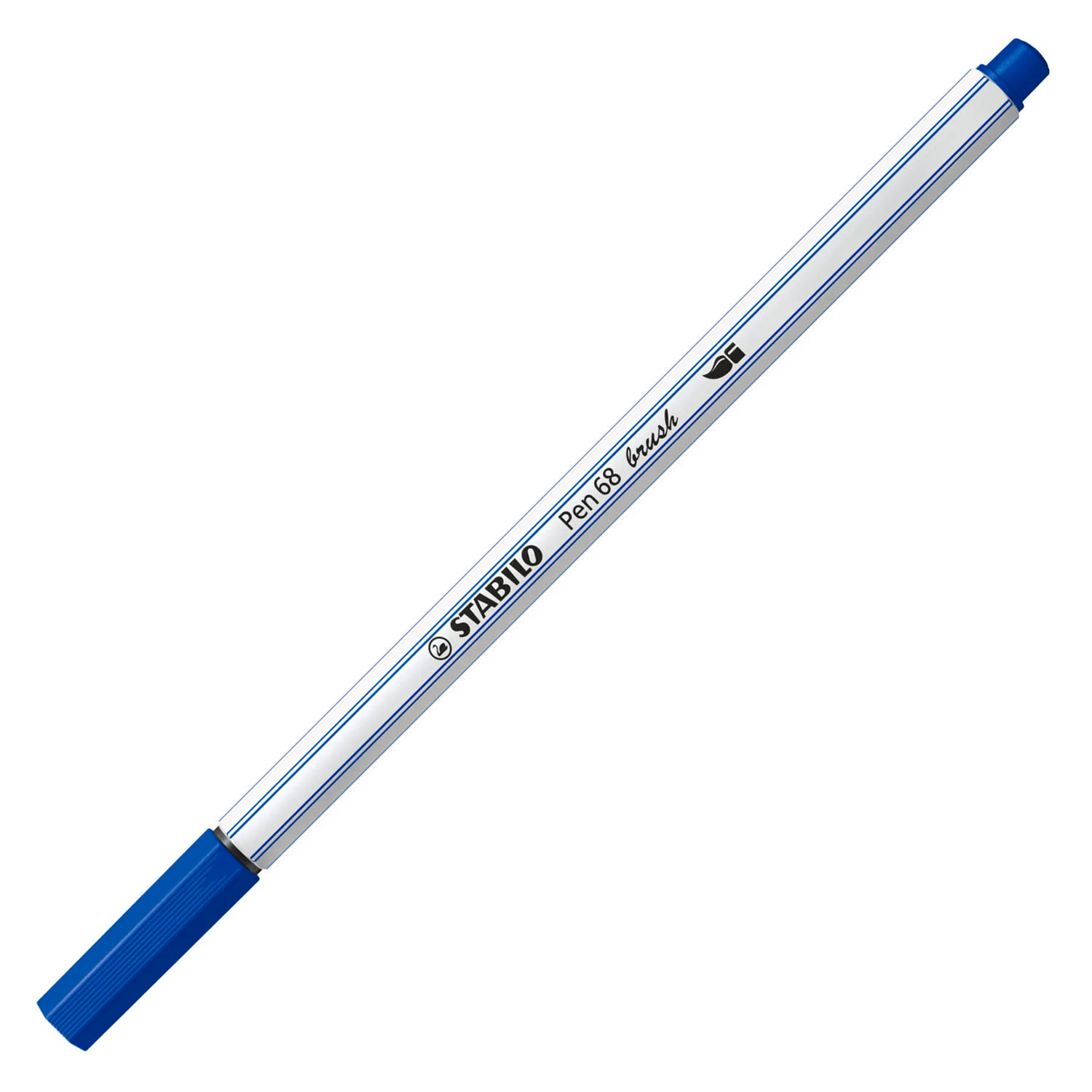 STABILO Pen 68 Pinsel-Filzstift – Ultramarin