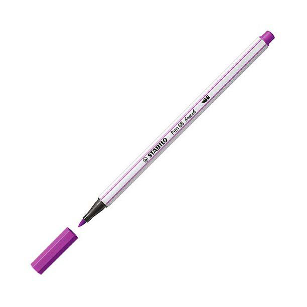 STABILO Pen 68 Brush - Feutre - Lilas (58)