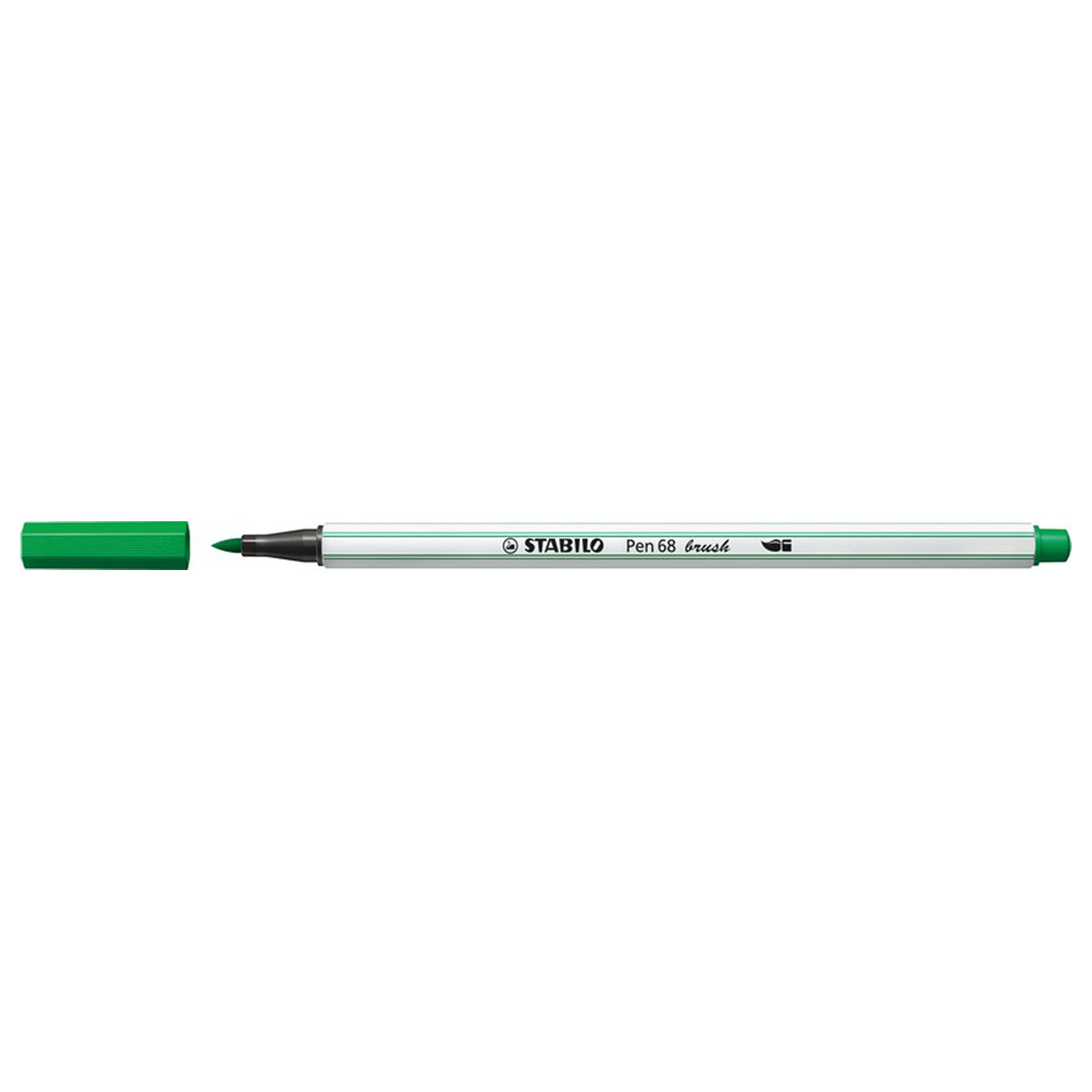 STABILO Pen 68 Brush - Feutre - Vert (36)