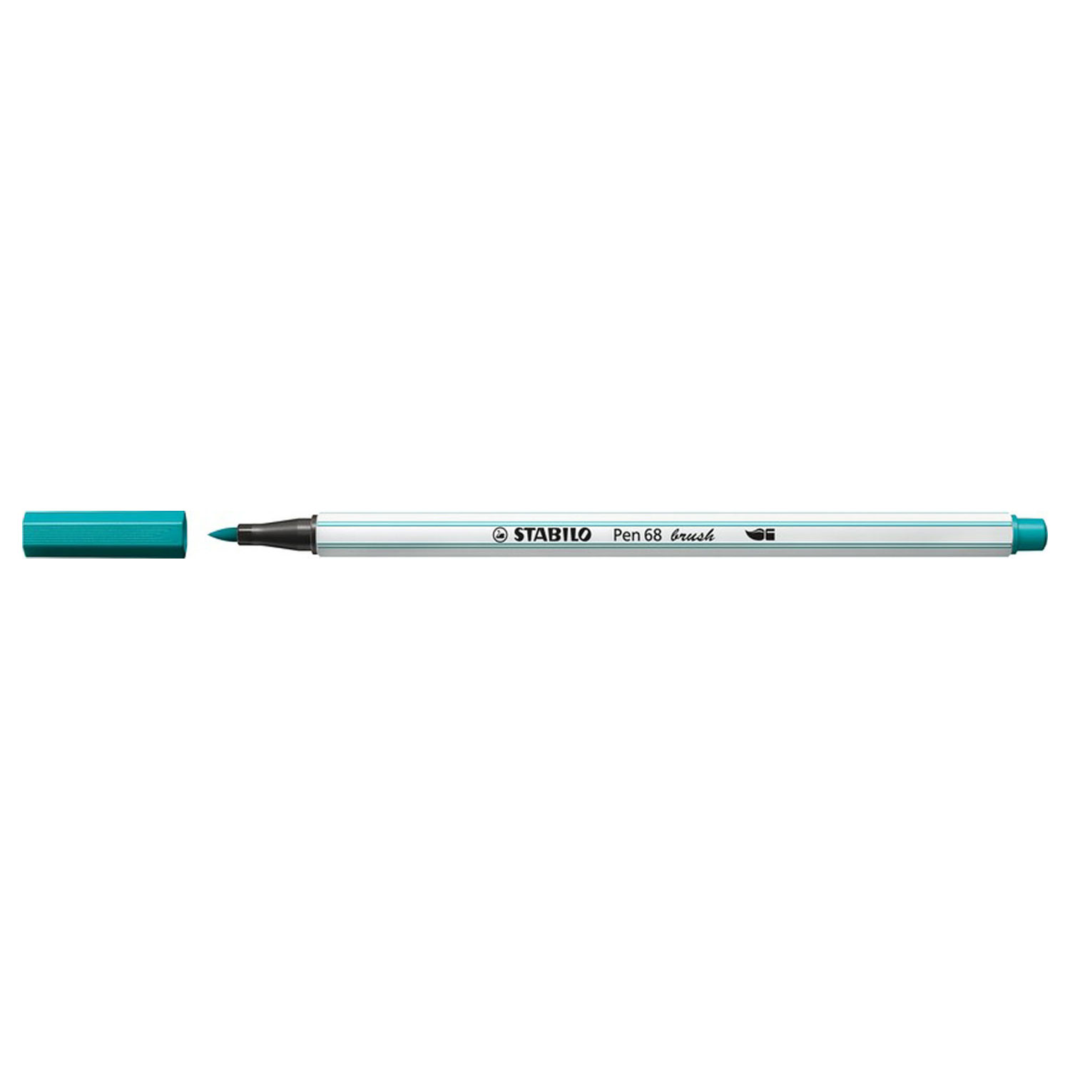 STABILO Pen 68 Brush - Feutre - Turquoise (51)