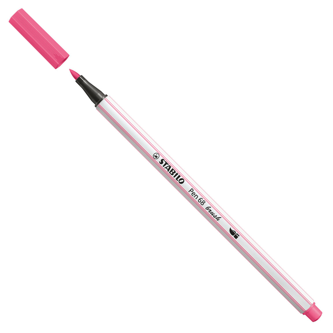 STABILO Pen 68 Brush - Filzstift - Rosa (29)
