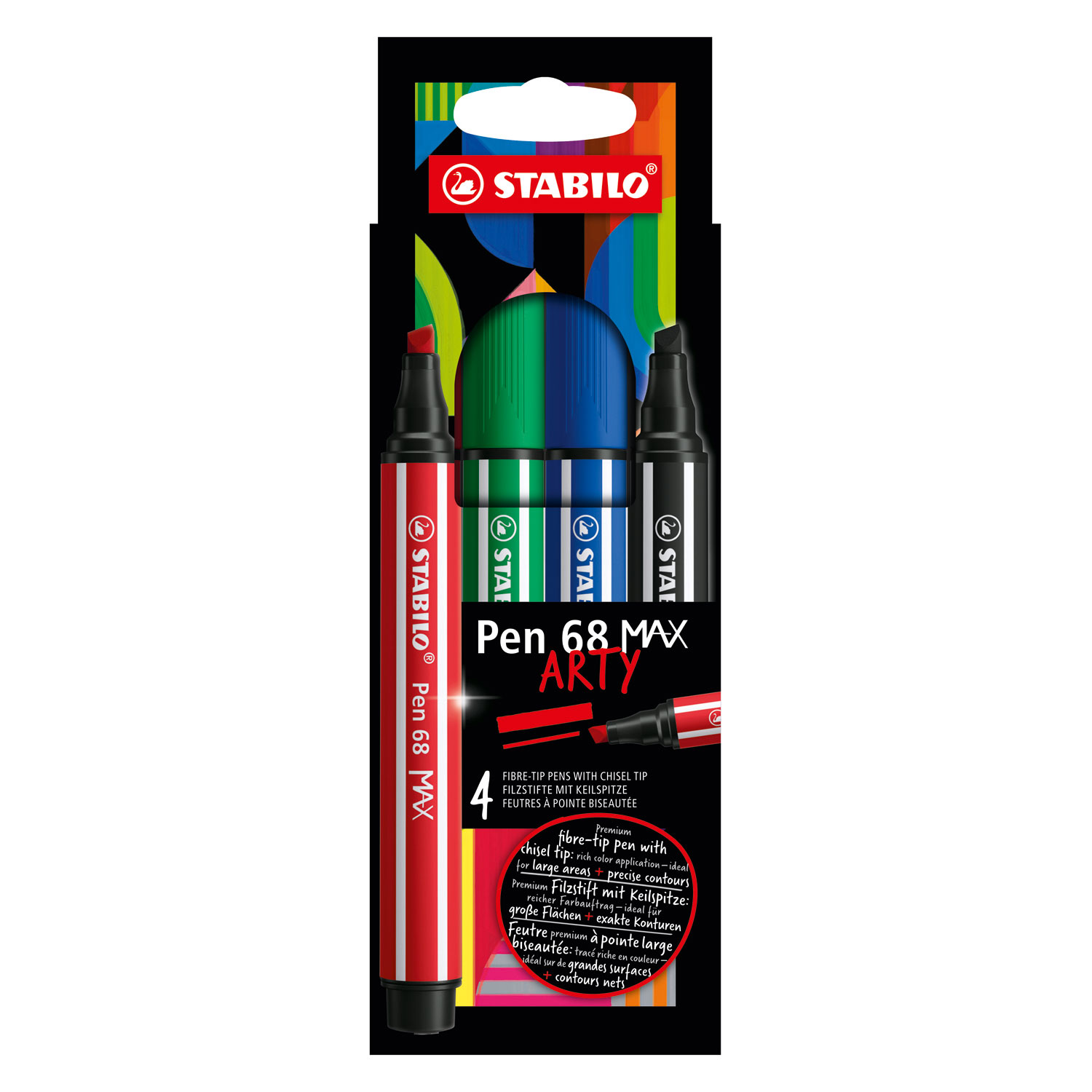 STABILO - Feutres de coloriage Pen 68 brush Étui…