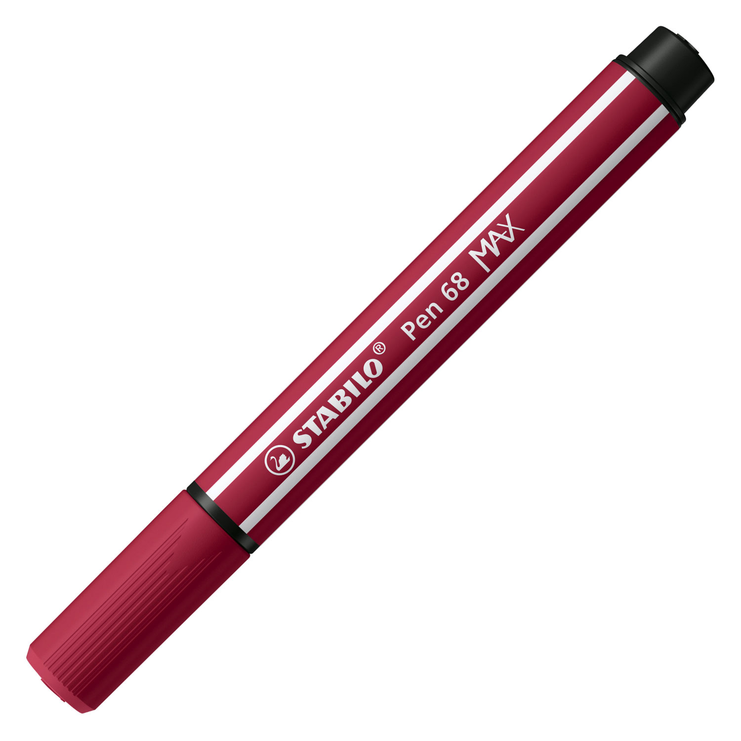STABILO Pen 68 MAX ARTY - Filzstift mit dicker Keilspitze - Set mit 20 Stück