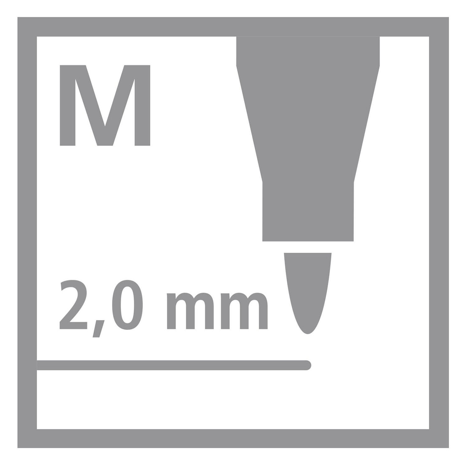 STABILO power Viltstiften XL - 240dlg.