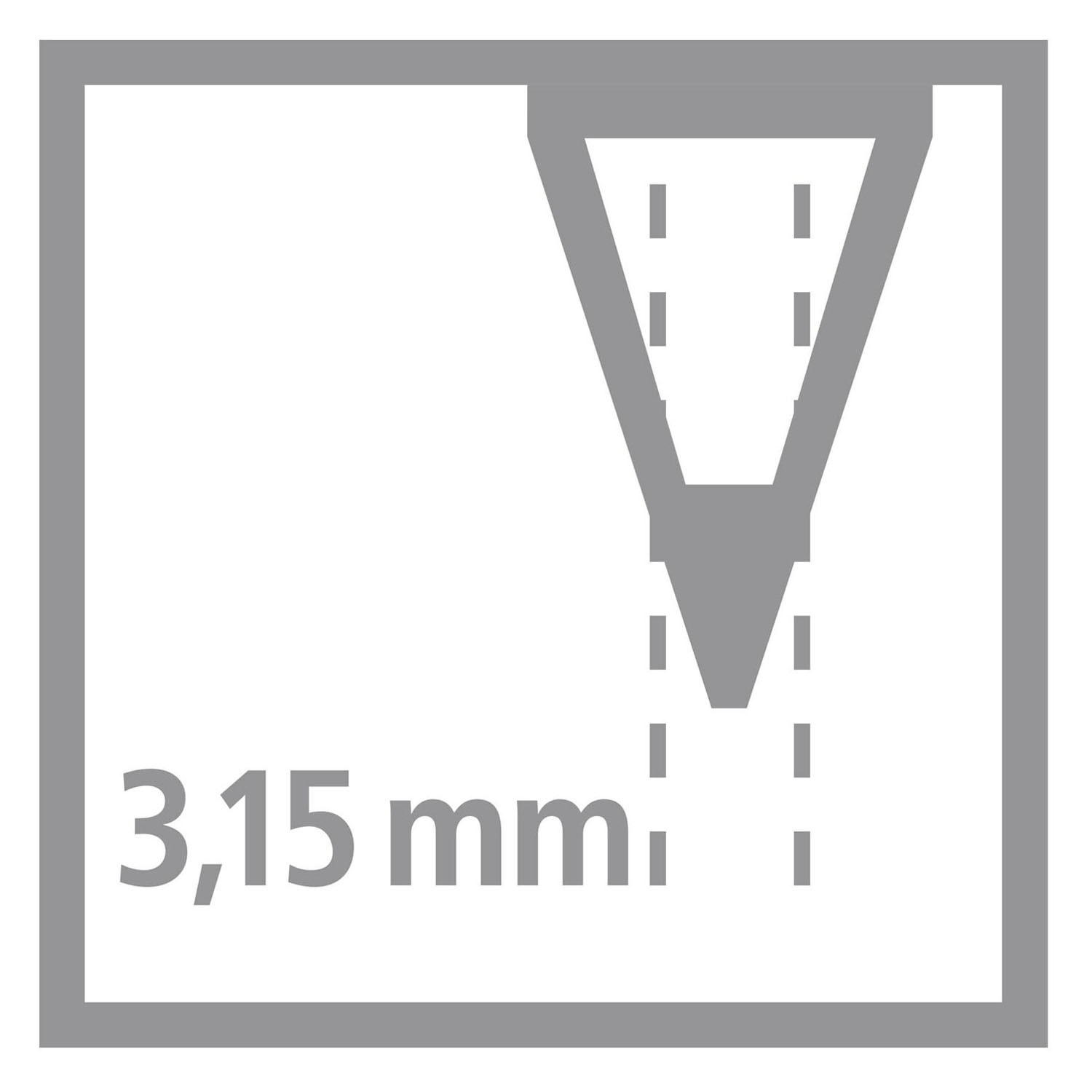 STABILO EASYgraph HB Rechtshandig Grafietpotlood Petrol - 2st.